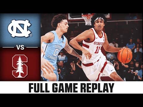 North Carolina vs. Stanford Full Game Replay | 2025-26 ACC Men's Basketball