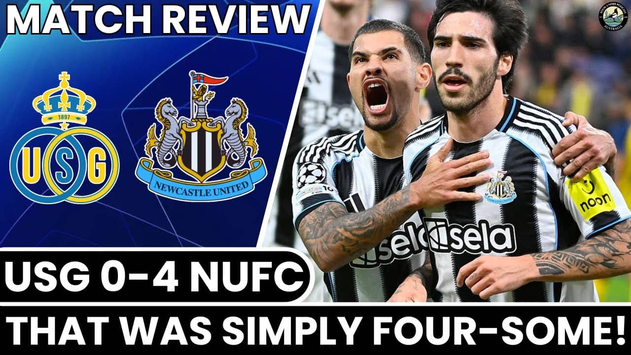 MATCH REACTION: Newcastle's HUGE 4-0 Win in the Champions League!