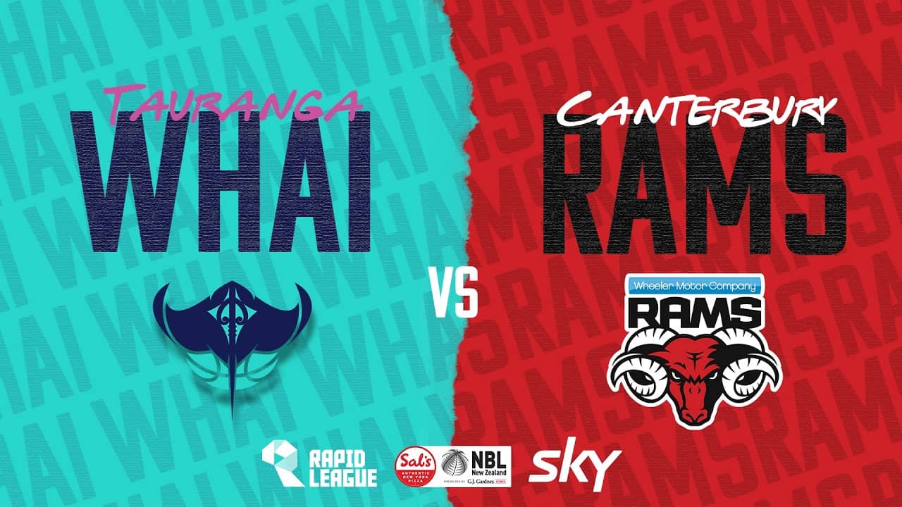 Tauranga Whai v Canterbury Rams | Full Basketball Game | @SalsNBL  2026