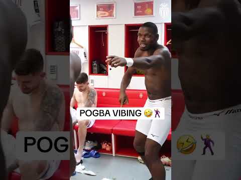 Paul Pogba vibing (via asmonaco/TT)