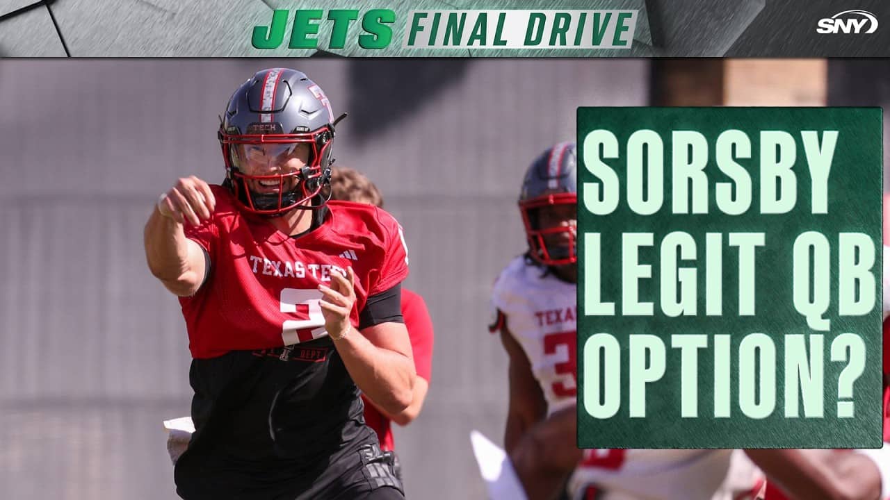Jets entertaining adding Texas Tech QB Brendan Sorsby through Supplemental Draft? | Jets Final Drive