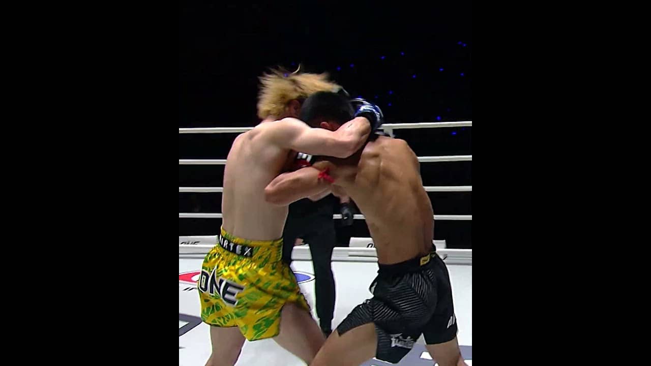 NASTY KNEES 😳 Catch Ranma battle Yi Nuo at ONE Friday Fights 155 tonight!