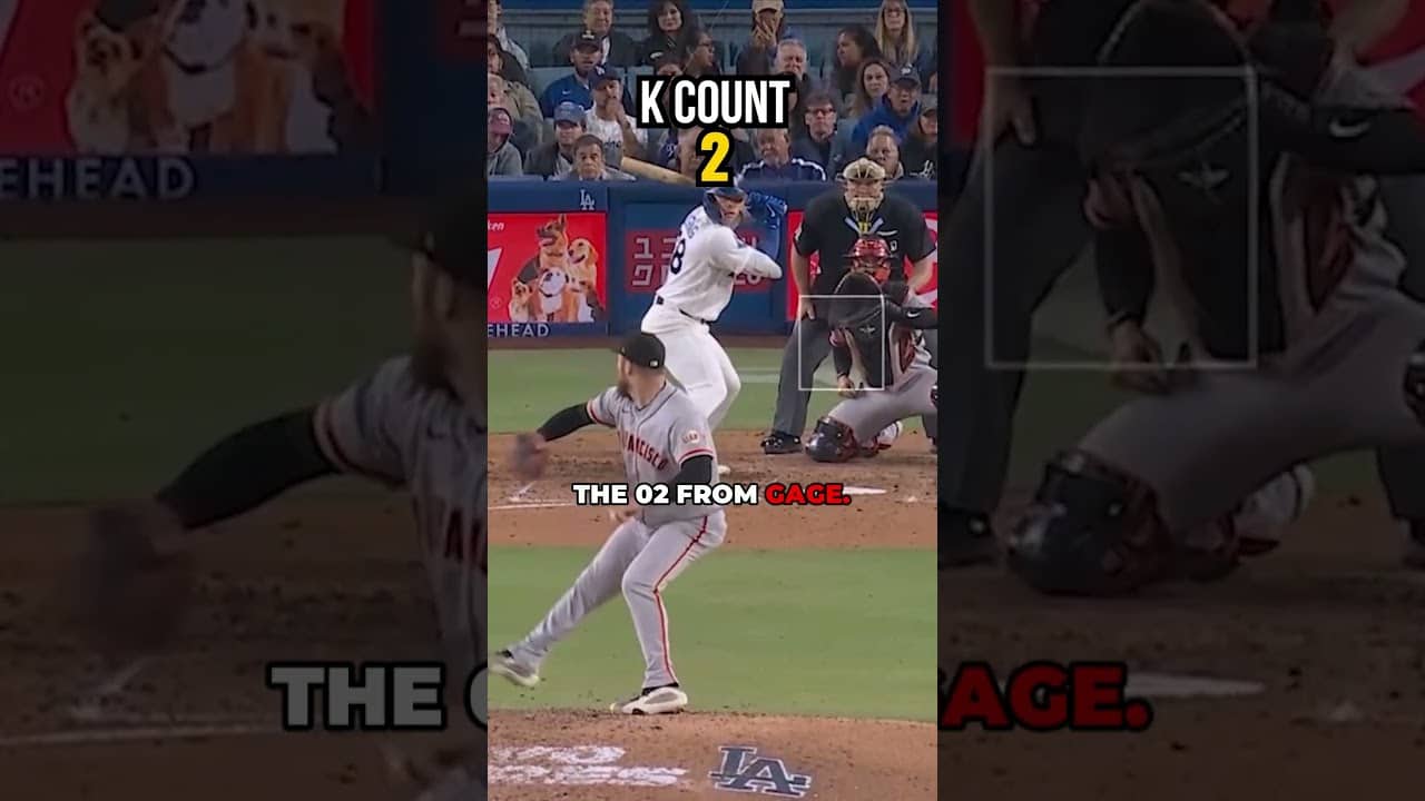 Dalton Rushing’s Meltdowns amused Yoshinobu Yamamoto 🤣 #mlb #baseball