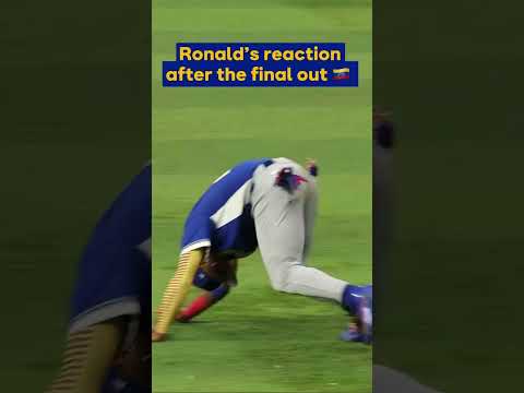 Ronald Acuña Jr. is a World Baseball Classic CHAMPION! 🇻🇪