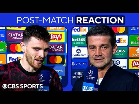 Robertson & Gravenberch on Salah SITUATION | Inter's Chivu & Akanji on Liverpool PENALTY