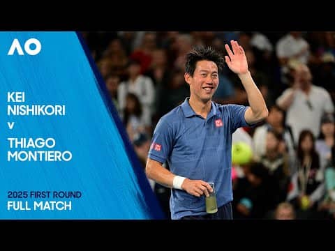 Kei Nishikori v Thiago Monteiro Full Match | Australian Open 2025 First Round