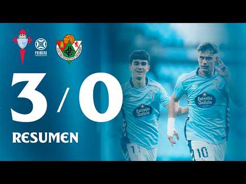 Celta Fortuna vs CP Cacereño (3-0) | Resumen y goles | Highlights Primera Federación