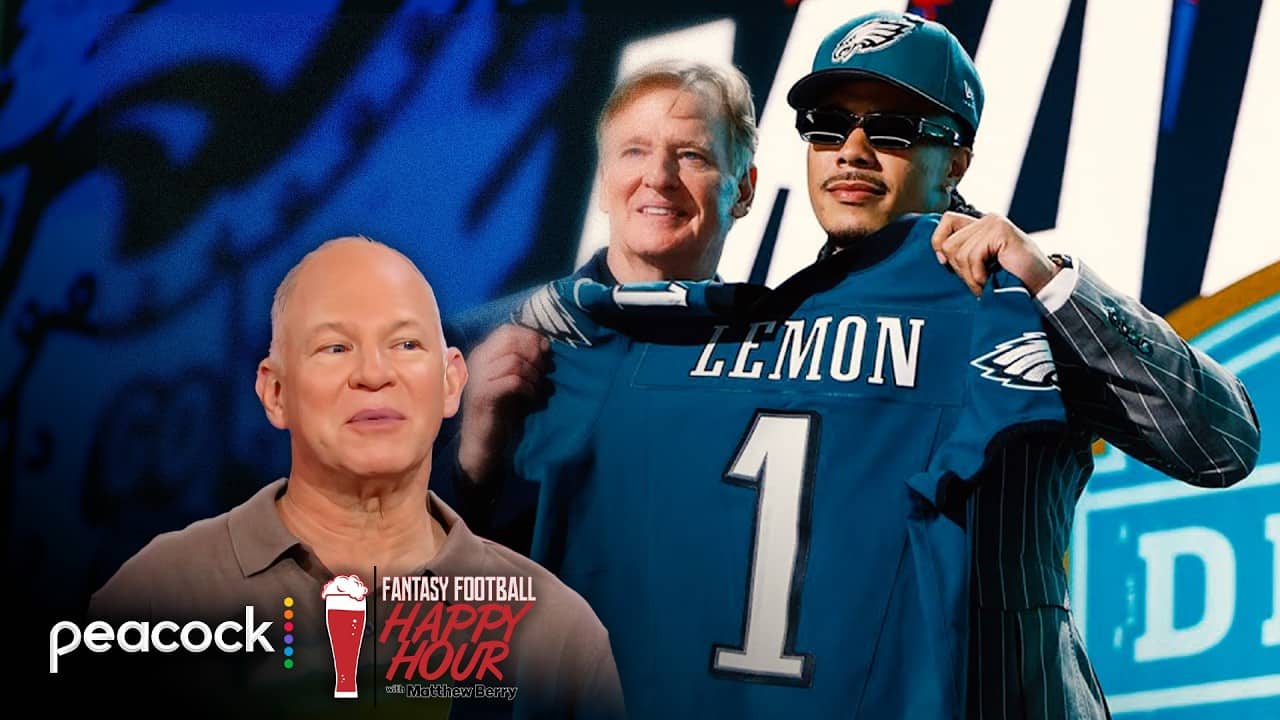 Is Makai Lemon already No. 2 wide receiver for Eagles? | Fantasy Football Happy Hour | NFL on NBC
