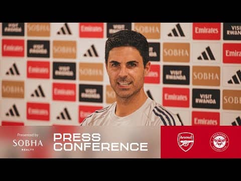 PRESS CONFERENCE | Mikel Arteta previews Brentford | Saliba, Trossard and Gabriel updates
