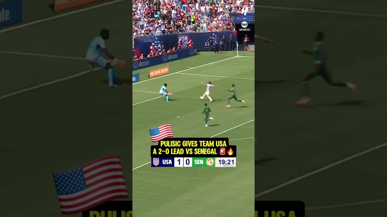 PULISIC ON FIRE FOR TEAM USA 🇺🇸🔥