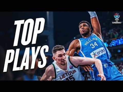 Top 5 Plays of the Day | FIBA EuroBasket 2025 | September 9, 2025
