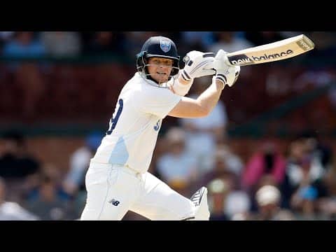 Smith brings out classic shots in lone hand for NSW | Sheffield Shield 2025-26