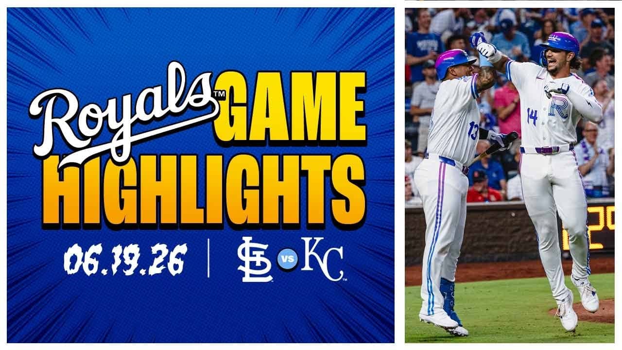 Show-Me Series Winner | Royals vs. Cardinals Highlights 6/19/26