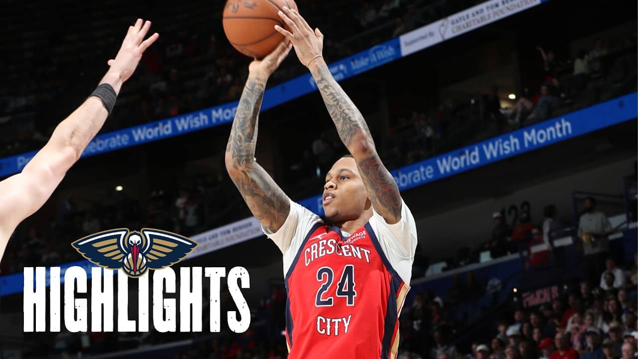 Jordan Hawkins Highlights vs. Utah Jazz 4/7/26