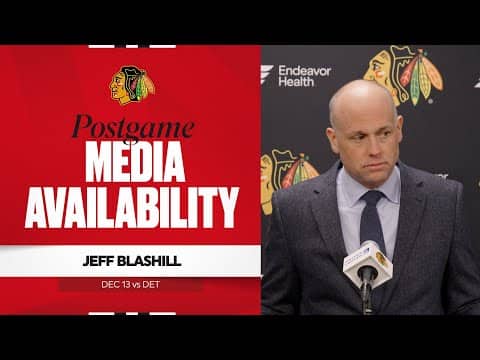 "It's a hard league." | Jeff Blashill Postgame 12.13.25