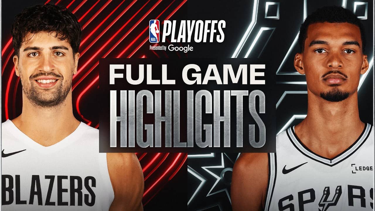 #7 TRAIL BLAZERS at #2 SPURS | FULL GAME 5 HIGHLIGHTS | April 28, 2026