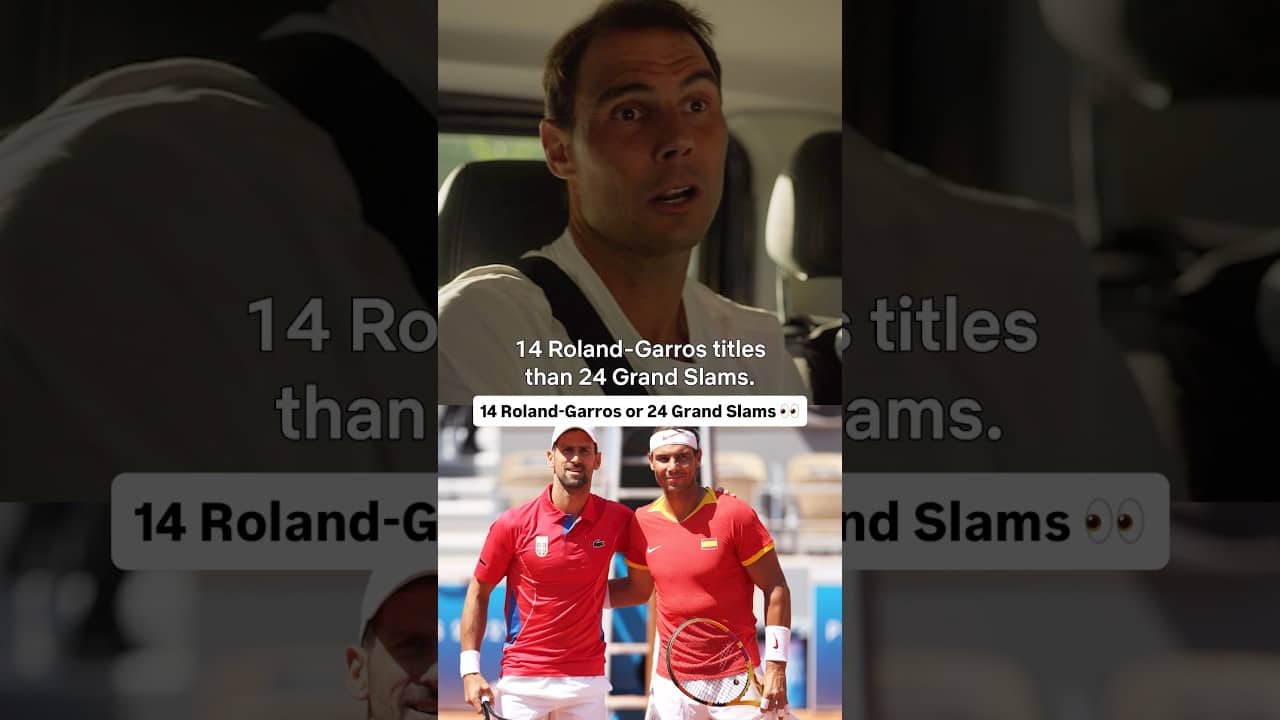 Rafa Nadal: 14 Roland-Garros titles tougher to beat than 24 Grand Slams π #nadal #tennis #djokovic