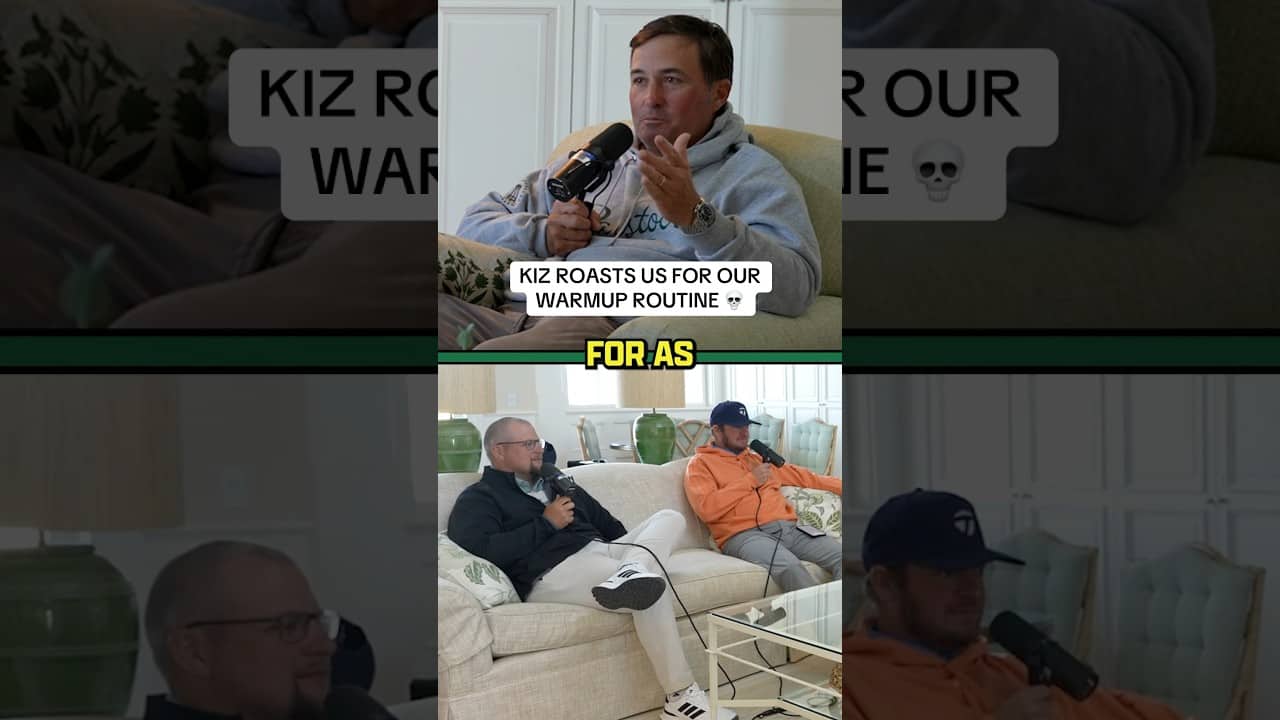 Kevin Kisner ROASTS US for our (lack of) warmup routine 💀 New Fore Play Pod out now!