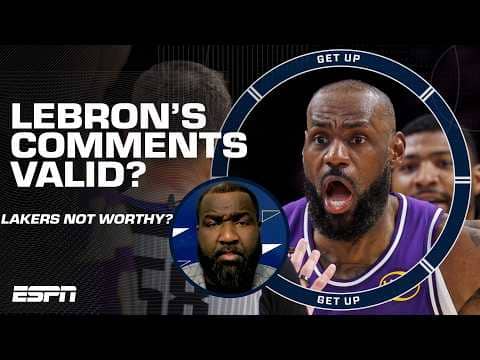 Big Perk AGREES with LeBron James that the Lakers are NOT championship ready 😳 | Get Up