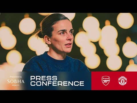 PRESS CONFERENCE | Renée Slegers previews Manchester United | Team news, new deal and more! | WSL