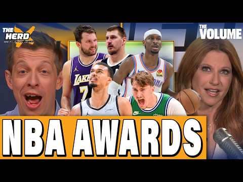 NBA AWARDS BALLOT: SGA, Wemby, Luka, Jokic MVP DEBATE + Flagg or Knueppel for ROY? | THE HERD
