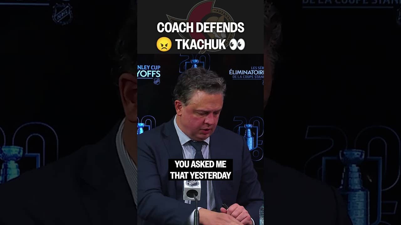 Coach was having NONE of it 😳 #nhl #shorts