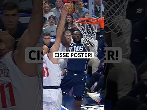 Moussa Cisse skies for the poster!