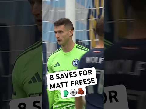 Matt Freese EIGHT SAVES between the sticks!‼️😱🧤⚽️