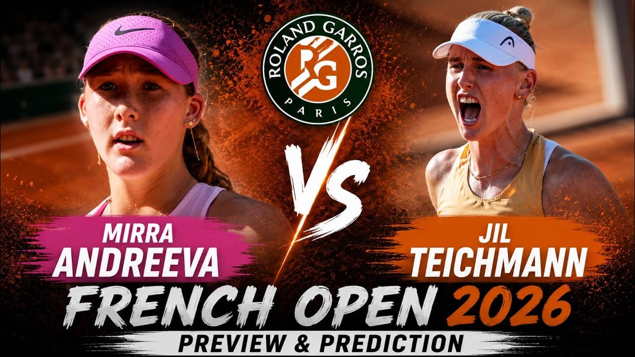 Mirra Andreeva vs Jil Teichmann | French Open Round 4 | Roland Garros 2026 | Preview & Prediction