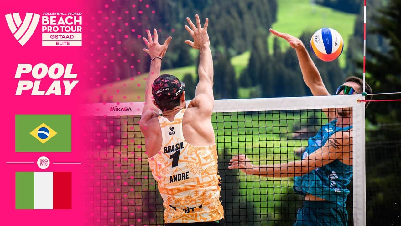Andre/Renato vs. Cottafava/Dal Corso - Pool Play Highlights | Gstaad 2026 #BeachProTour