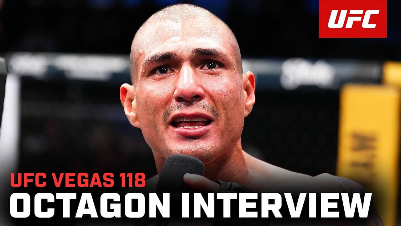 Édgar Cháirez Octagon Interview | UFC Vegas 118