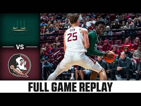 Jacksonville vs. Florida State Full Game Replay | 2025-26 ACC Men's Basketball