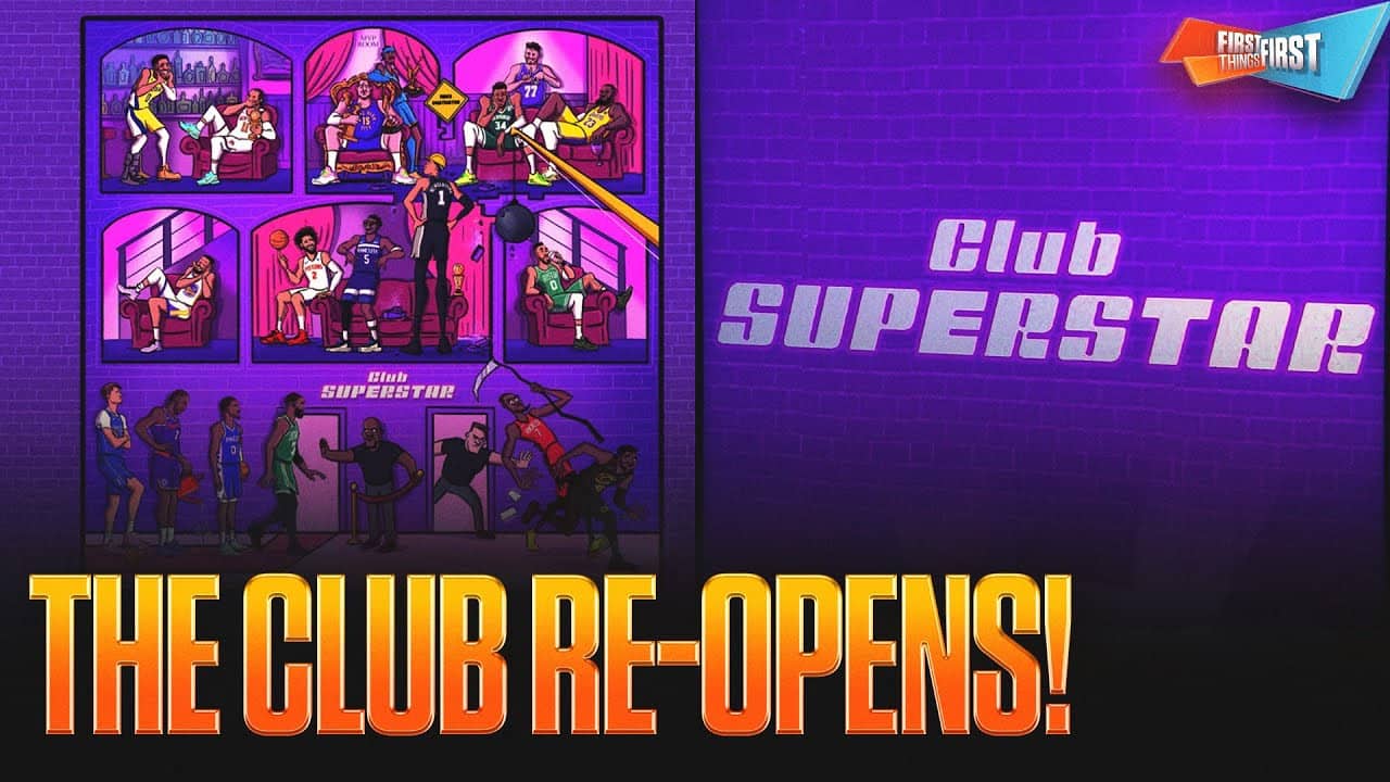 Wemby, Cade make Club Superstar debuts, SGA & Jokic chill in MVP room, who's kicked out? 🤔 FTF