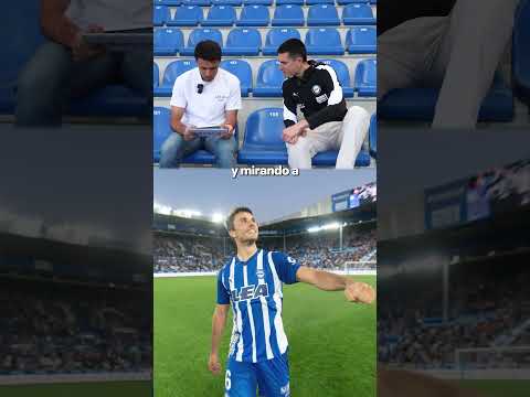 Ander Guevara reacciona a las fotos de su debut tras cumplir 100 partidos con el Glorioso.