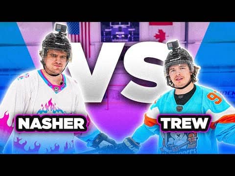 NASHER vs. TREW CREW *YOUTUBE HOCKEY SHOWDOWN*