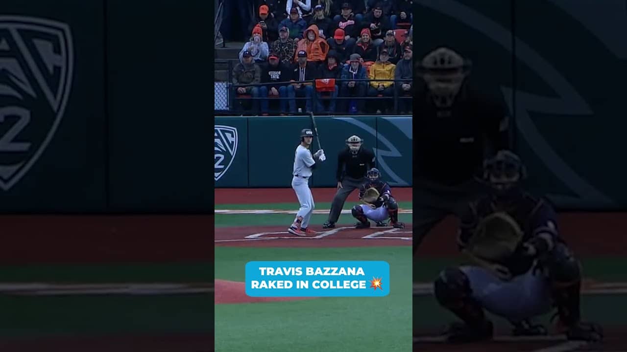 Travis Bazzana college baseball highlights at Oregon State ⚾ #shorts