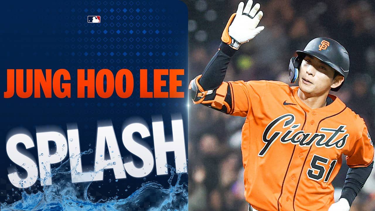Jung Hoo Lee SPLASH home run! 🌊 이정후ハイライト MLB Highlights