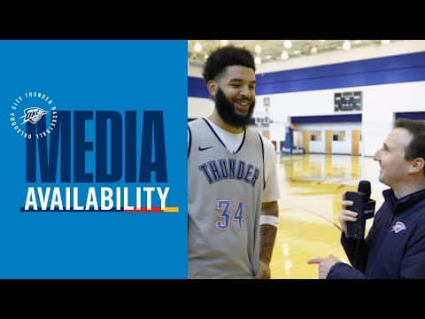 Shootaround Media + One on One with Kenrich Williams | December 5, 2025 | OKC Thunder