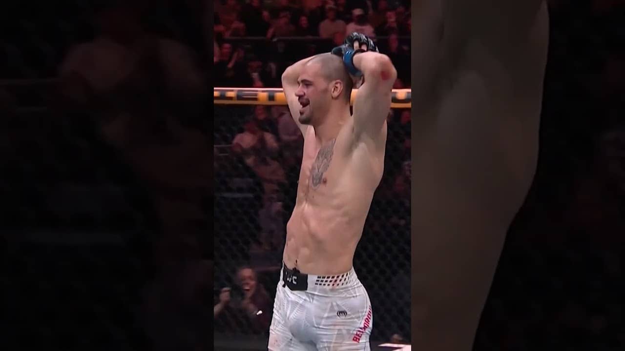 A MASTERCLASS from Belgaroui! #ufcseattle