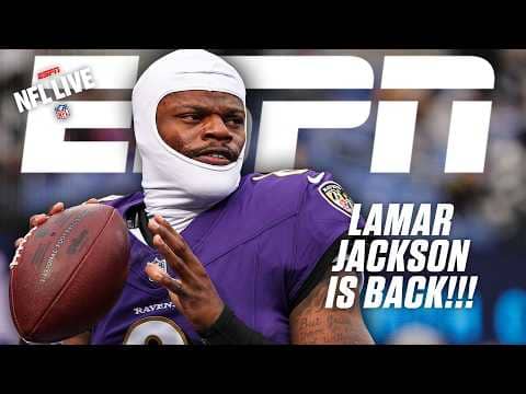 What NEEDS to happen for the Ravens to beat the Steelers + Lamar Jackson IS PLAYING 👀 | NFL Live