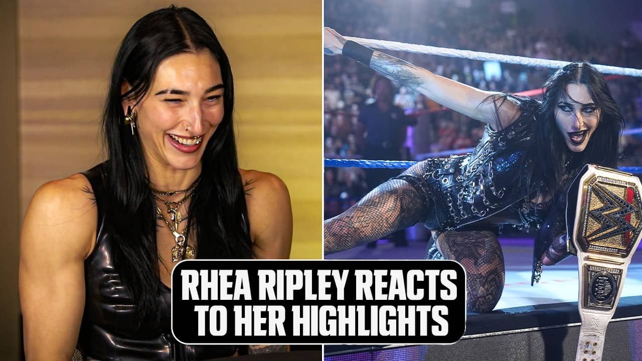 Rhea Ripley Reacts To Her BEST Highlights!