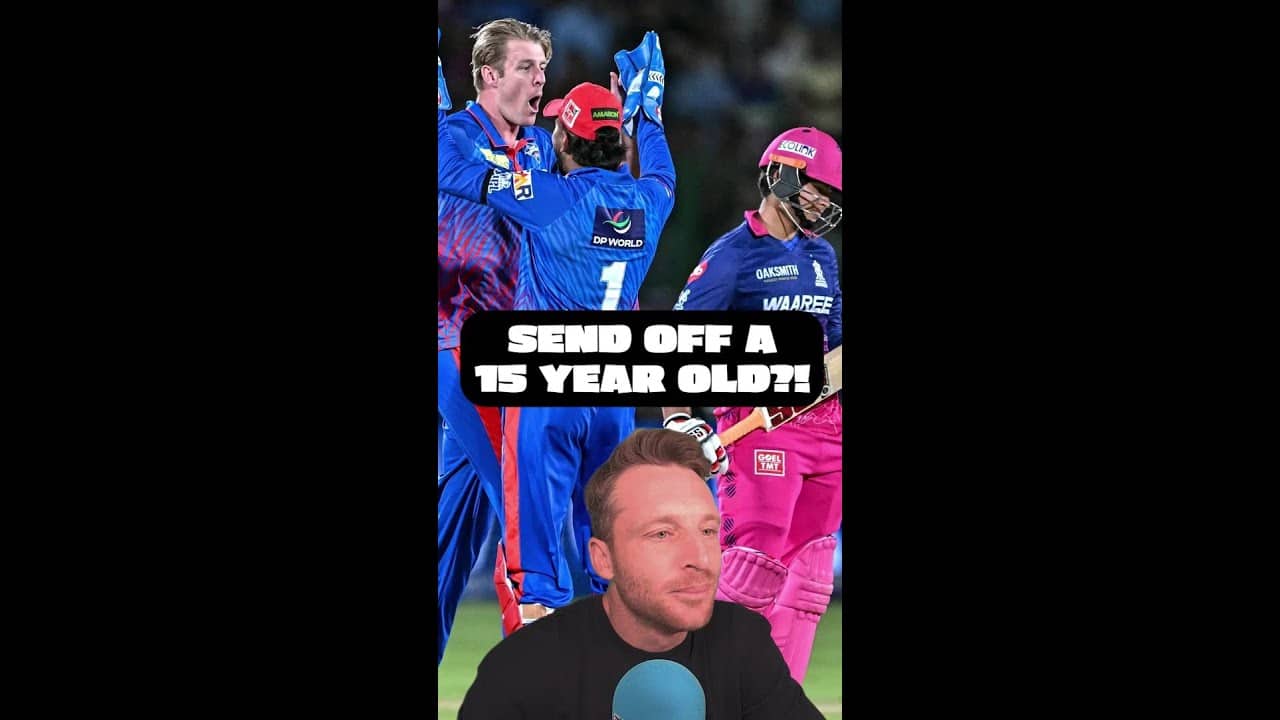 Kyle Jamieson VS 15 Year-Old 🤣 #ipl #cricket