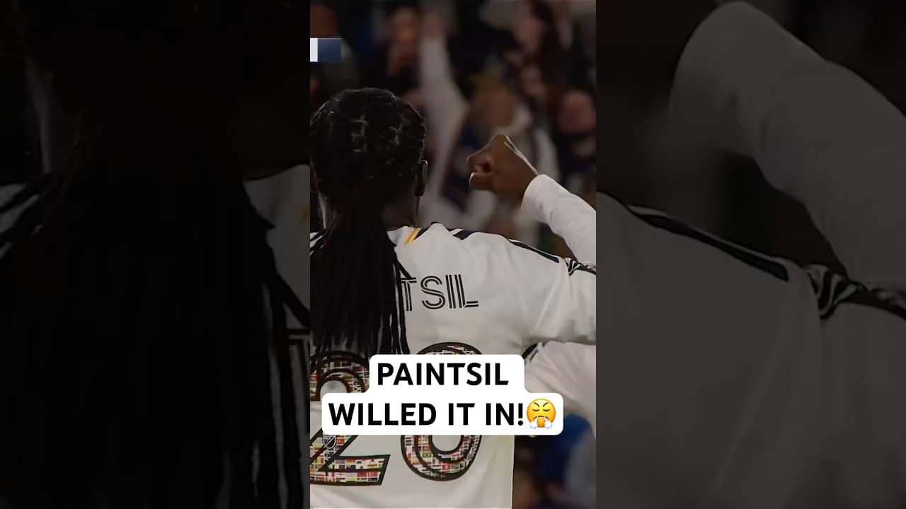 Joseph Paintsil OPENS THE SCORING💪 for LA Galaxy!