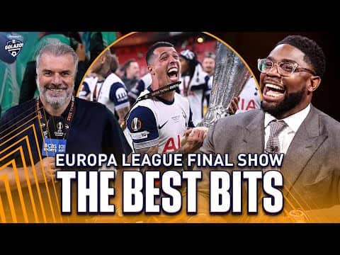 The BEST BITS from the Europa League final with Roy Keane, Ange Postecoglou, Ruben Amorim and more!