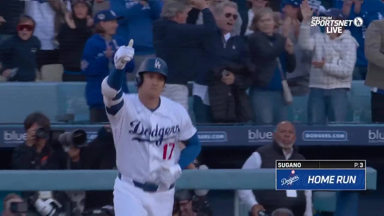 Shohei Ohtani blasts LEADOFF HOME RUN to dead center 🔥 | ESPN MLB