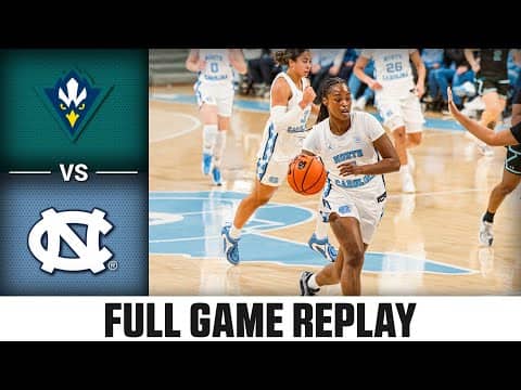 UNCW vs North Carolina Full Game Replay | 2025-26 ACC Women's Basketball