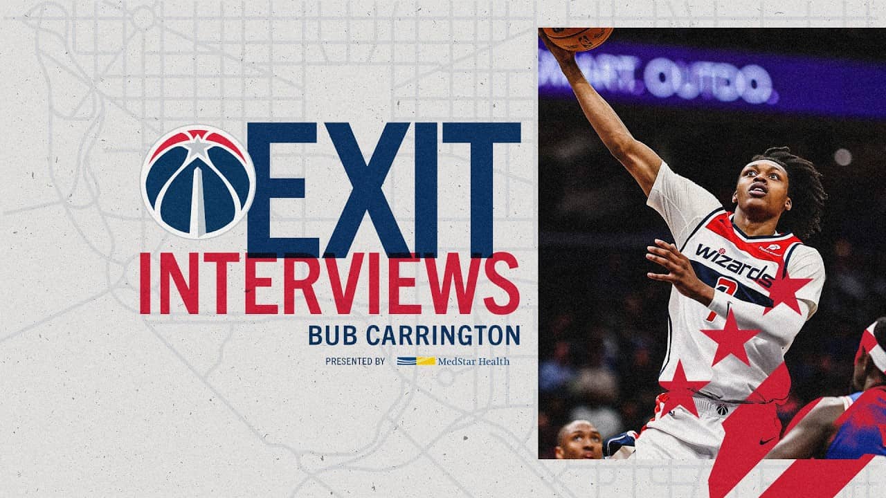 2025-26 Washington Wizards Exit Interviews: Bub Carrington