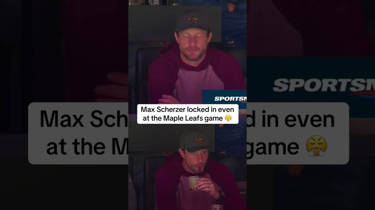 Scherzer always locked 🔒