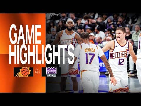 Mark Williams and Collin Gillespie lead the way in Phoenix Suns NBA Cup win over Sacramento Kings