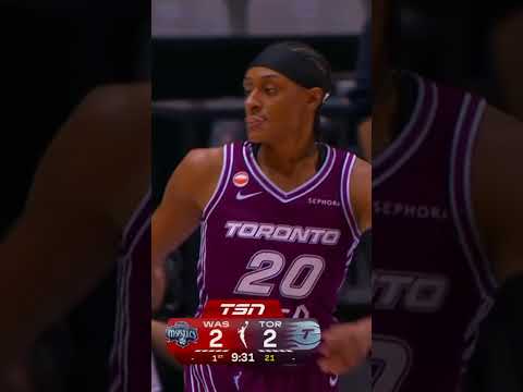 Brittney Sykes with the first bucket in Toronto Tempo history 🙌